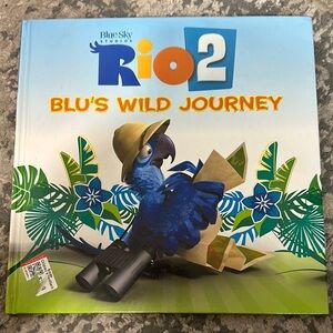 Rio 2 Blu's Wild Journey Book